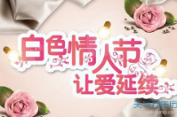 白色情人節玫瑰花會員預訂系統