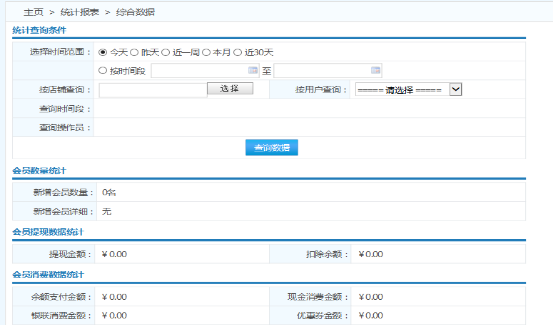 針對不同條件查詢財務報表的會員管理系統哪里有？