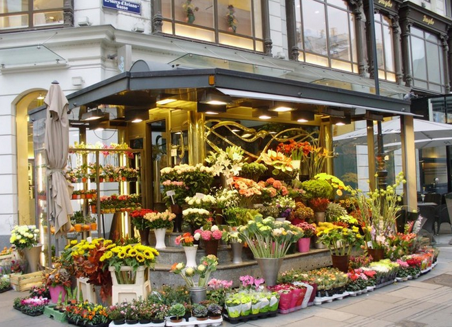 鮮花店