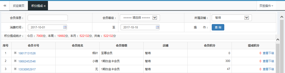 智絡連鎖會員管理系統